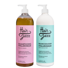 HAIR JAZZ Shampoo + Conditioner 1000ml - 3 gange hurtigere hårvækst!