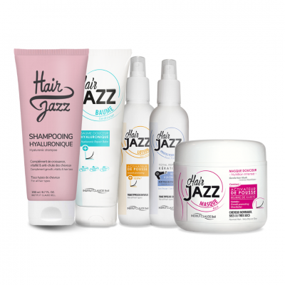 HAIR JAZZ Shampoo, Balsam, Lotion, Maske og beskyttelse mod varme
